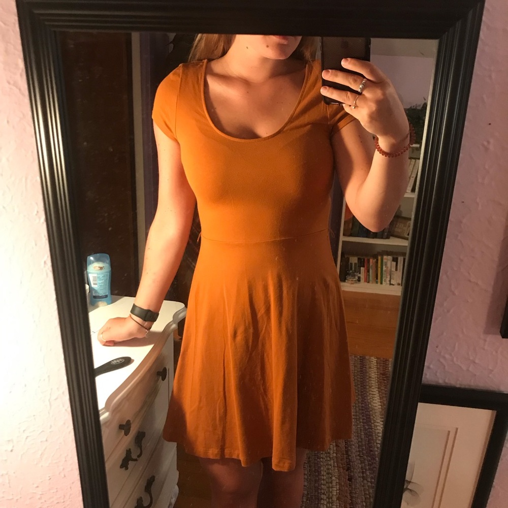 Forever 21 gold/mustard dress